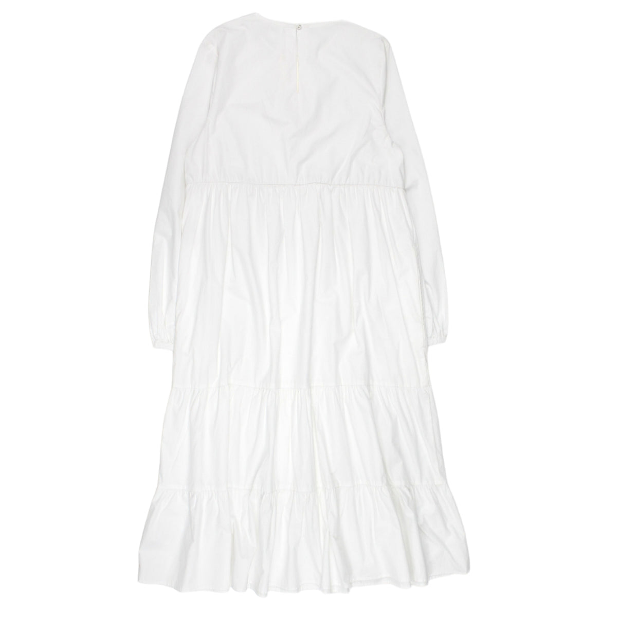 Asahina_Aya @ The Drop White Midaxi Dress