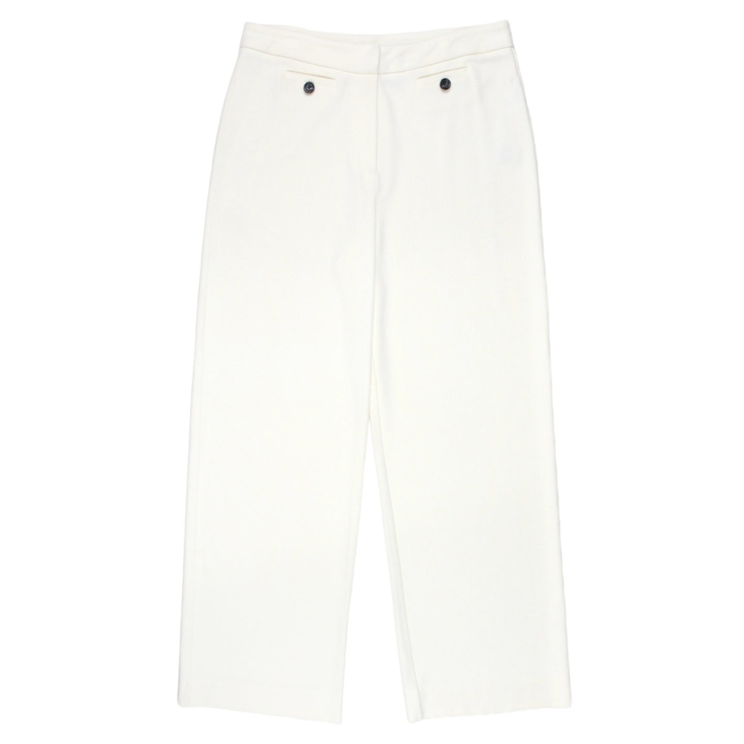 Windser London Cream Crepe Trousers