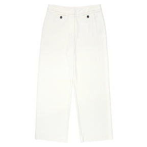 Windser London Cream Crepe Trousers