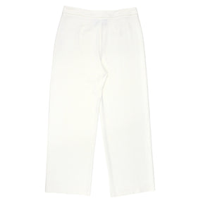 Windser London Cream Crepe Trousers