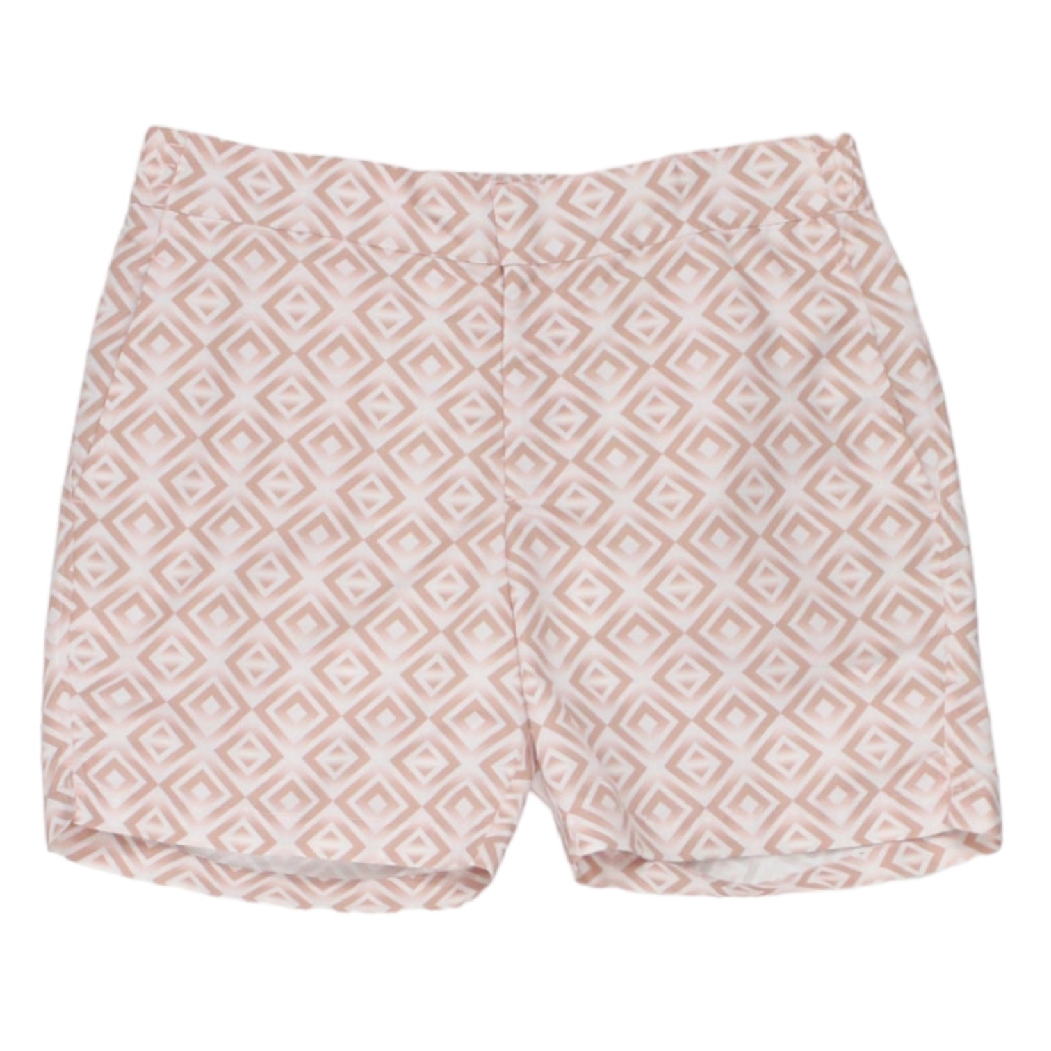 Frescobol Carioca Brown Geo Swim Shorts