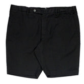 Connolly GTA Black Bermuda Washed Cotton Shorts