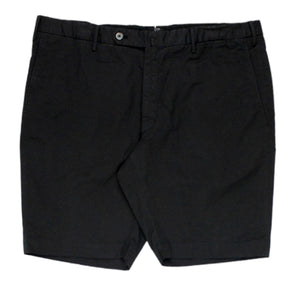 Connolly GTA Black Bermuda Washed Cotton Shorts