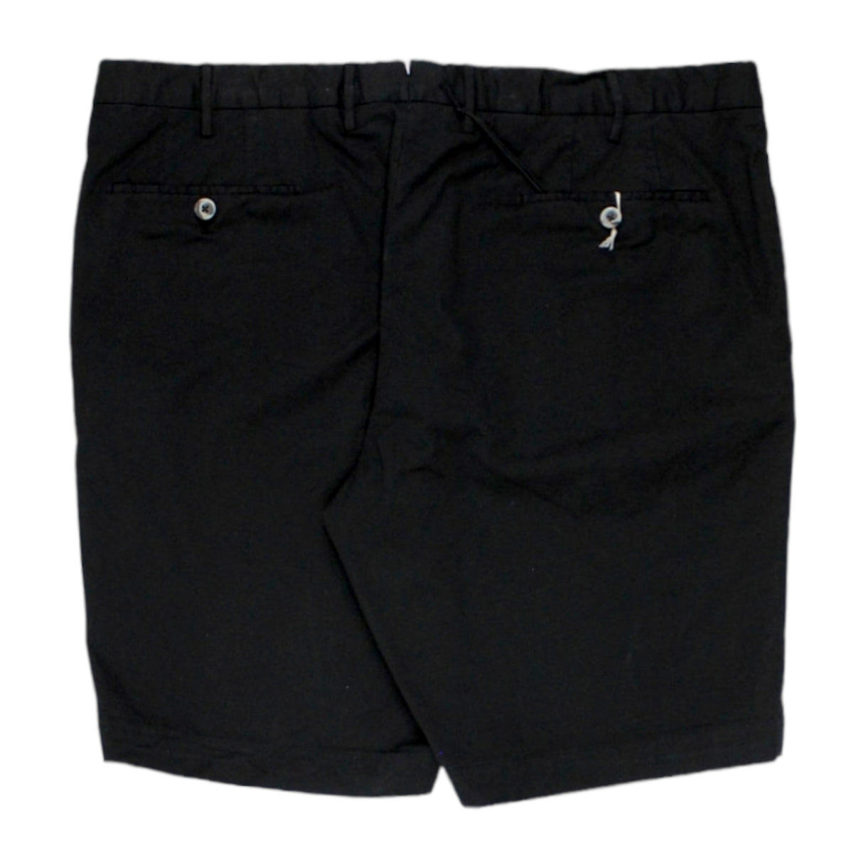 Connolly GTA Black Bermuda Washed Cotton Shorts