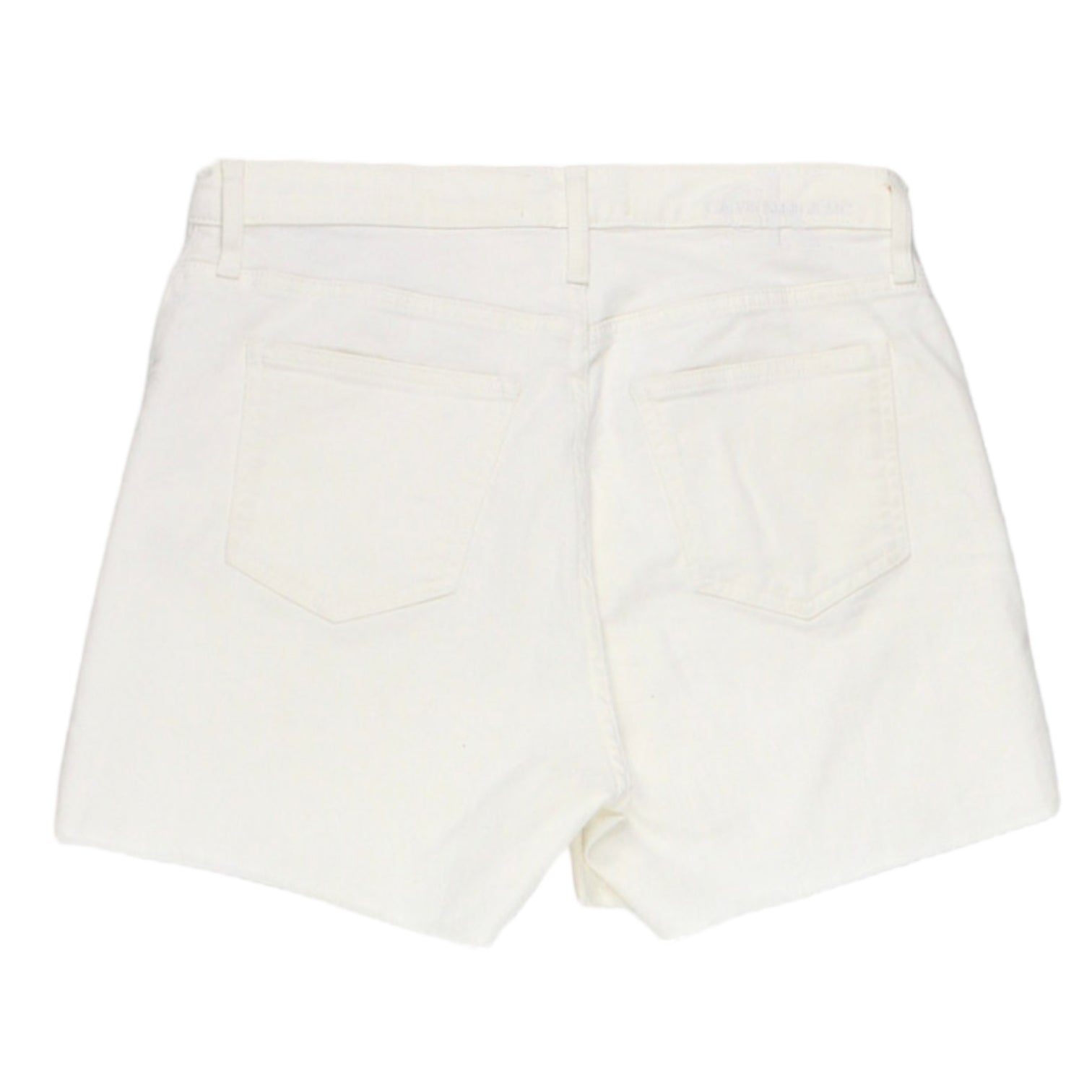 Calvin Klein Jeans White Cut-Off Shorts
