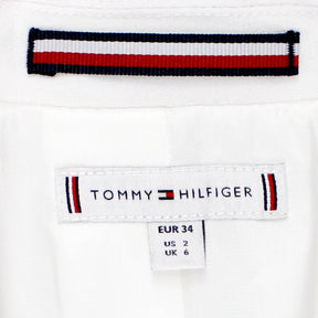 Tommy Hilfiger White Crepe Jacket