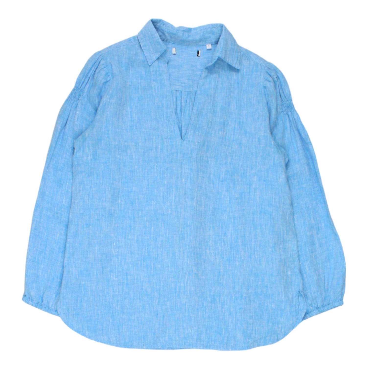 NRBY Blue Linen Shirt - Sample