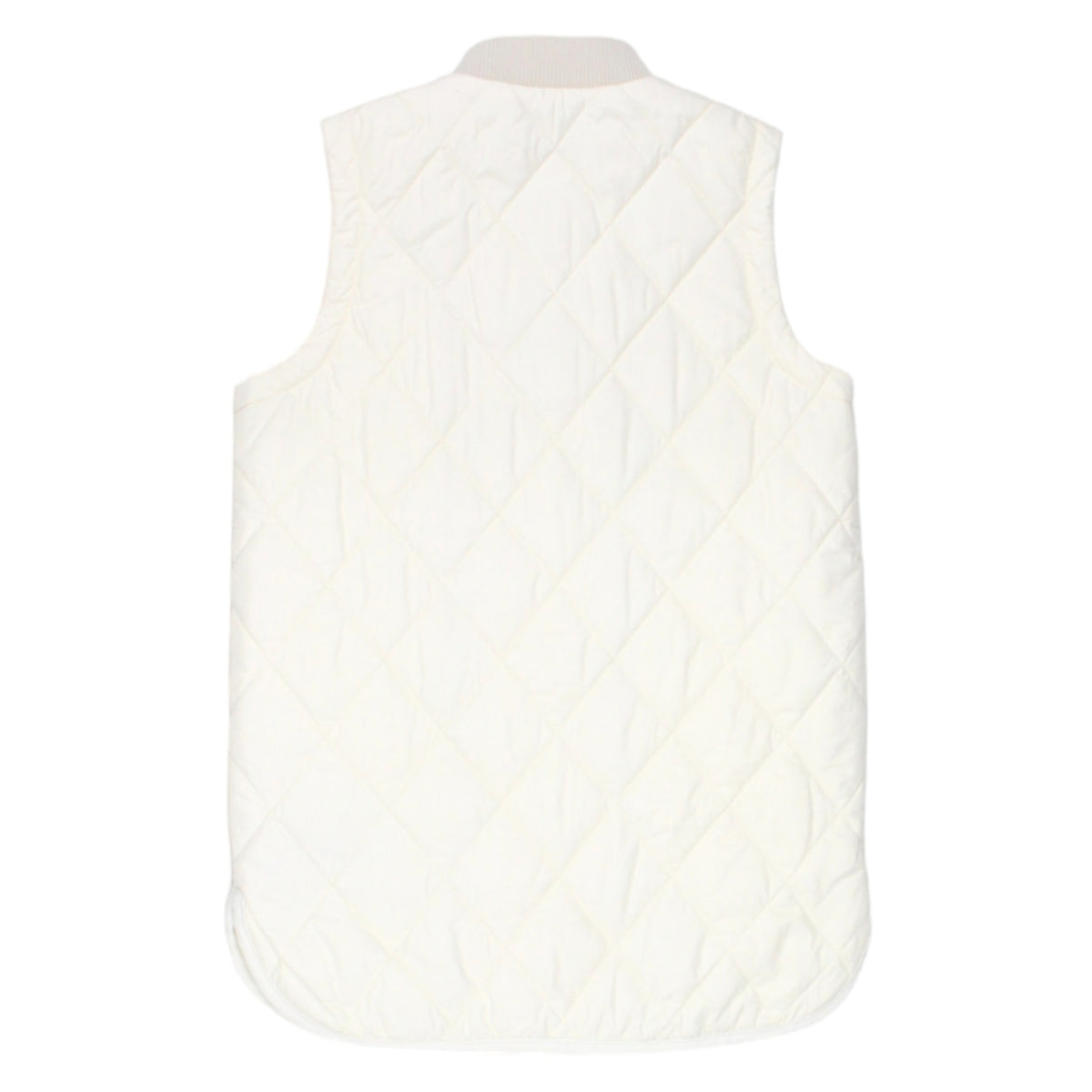Tommy Hilfiger Cream Quilted Gilet