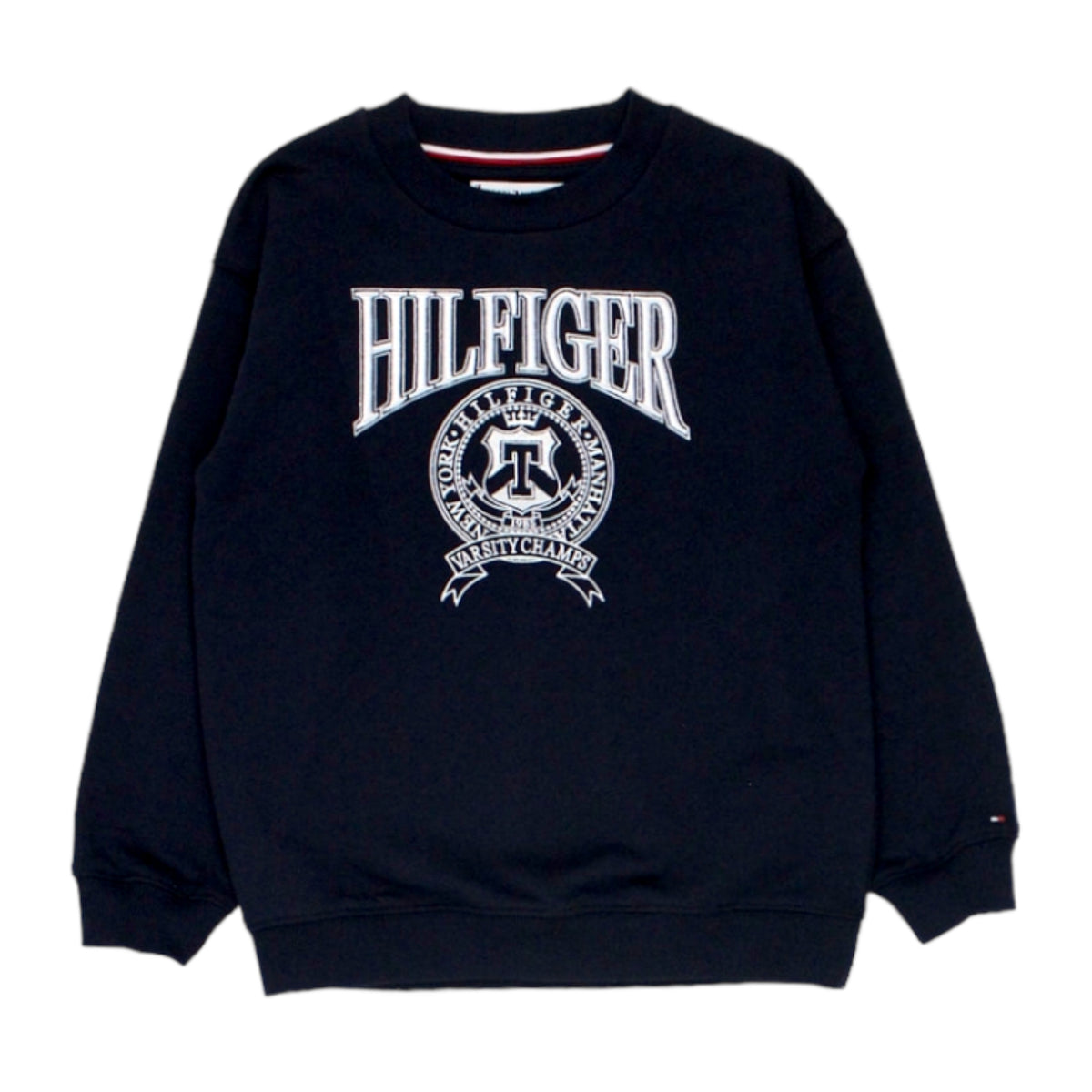 Tommy Hilfiger Navy Varsity Sweatshirt