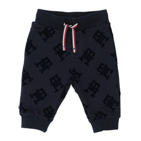 Tommy Hilfiger Navy Monogram Joggers