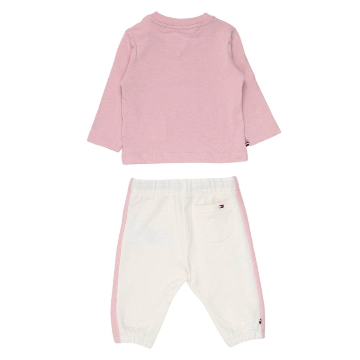 Tommy Hilfiger Pink/Cream Tee & Joggers
