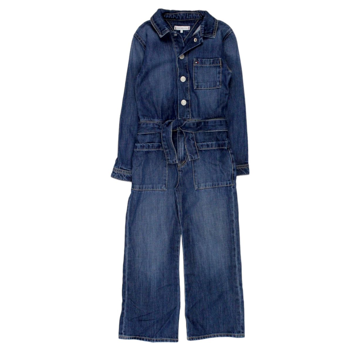 Tommy Hilfiger Blue Denim Jumpsuit