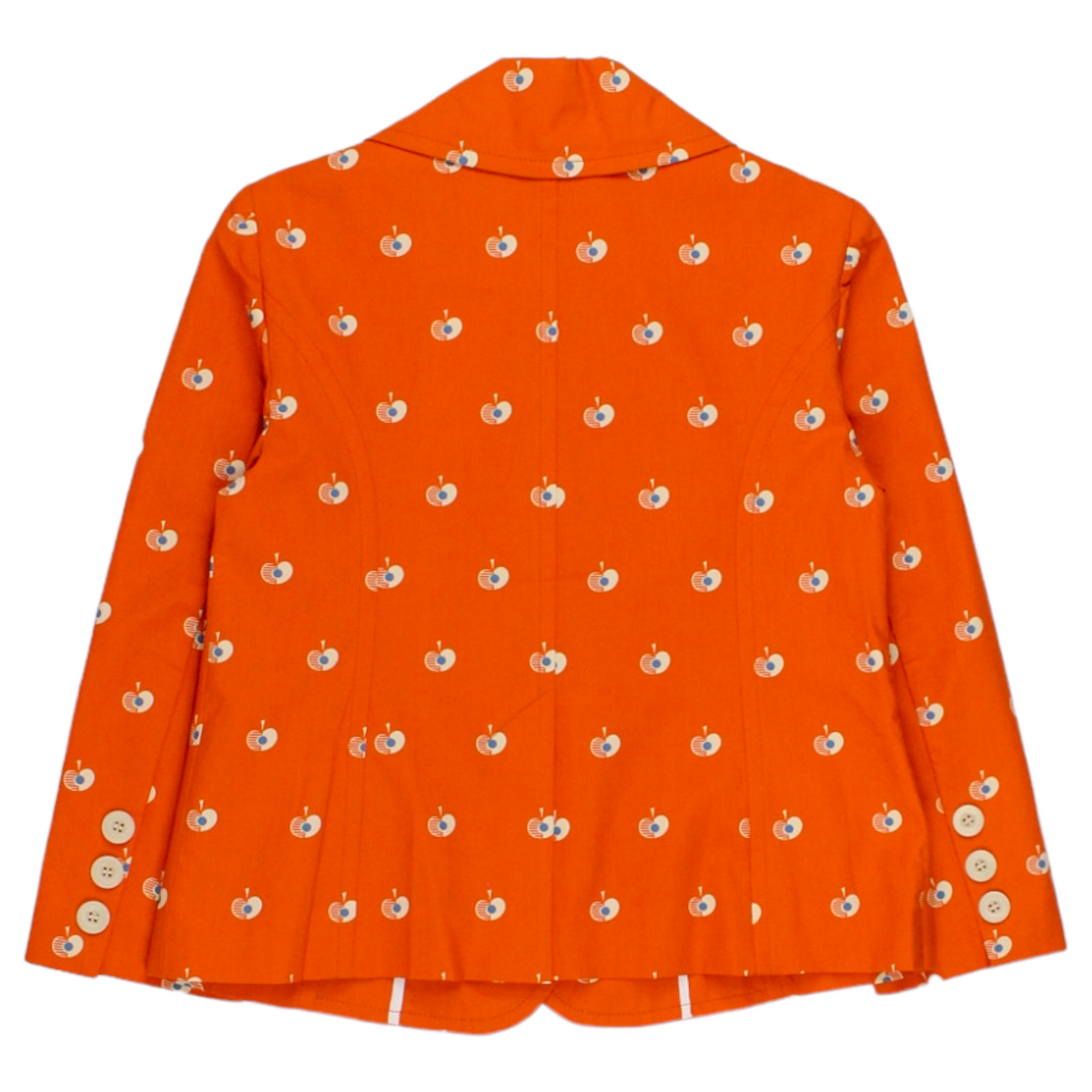Orla Kiely Orange Apple Print Blazer