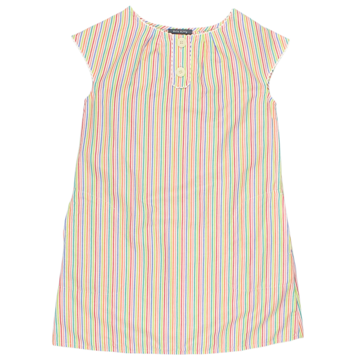 Orla Kiely White/Multi Ric Rac Mini Dress