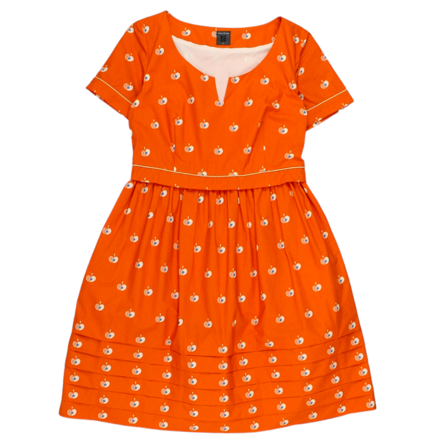 Orla Kiely Orange Apple Print Dress