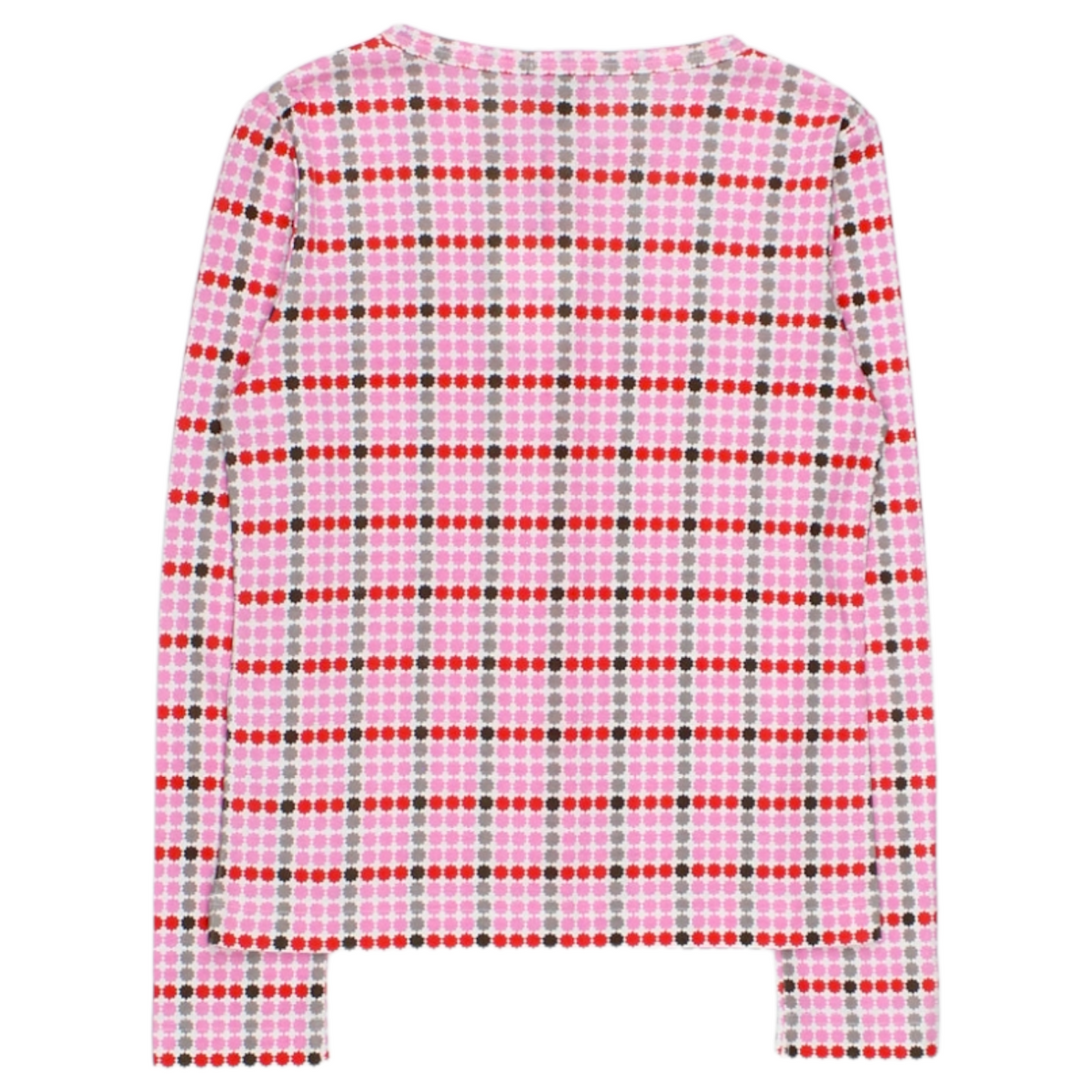 Orla Kiely Pink Floral Jersey Cardigan
