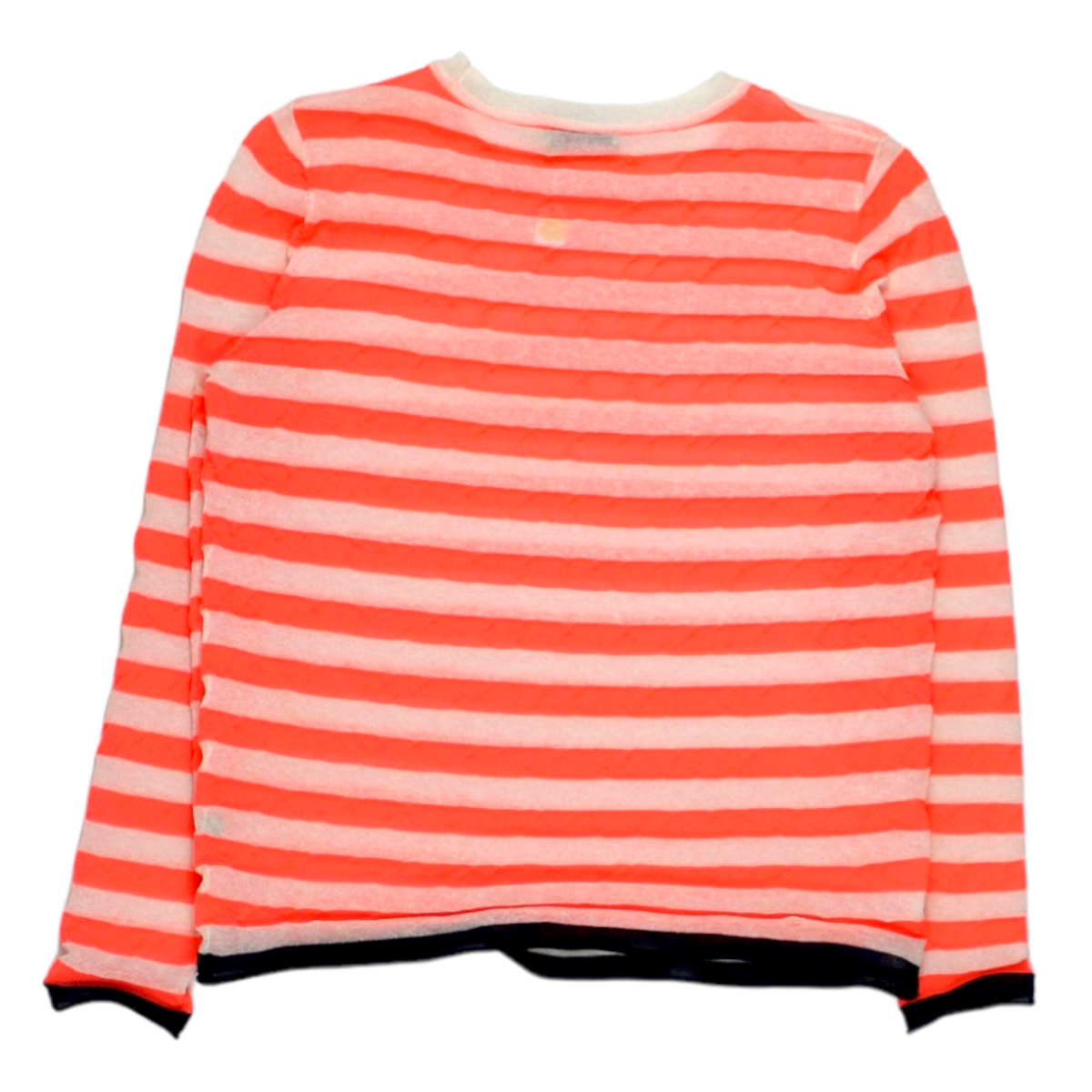 Orla Kiely Pink Fluro Stripe Jumper