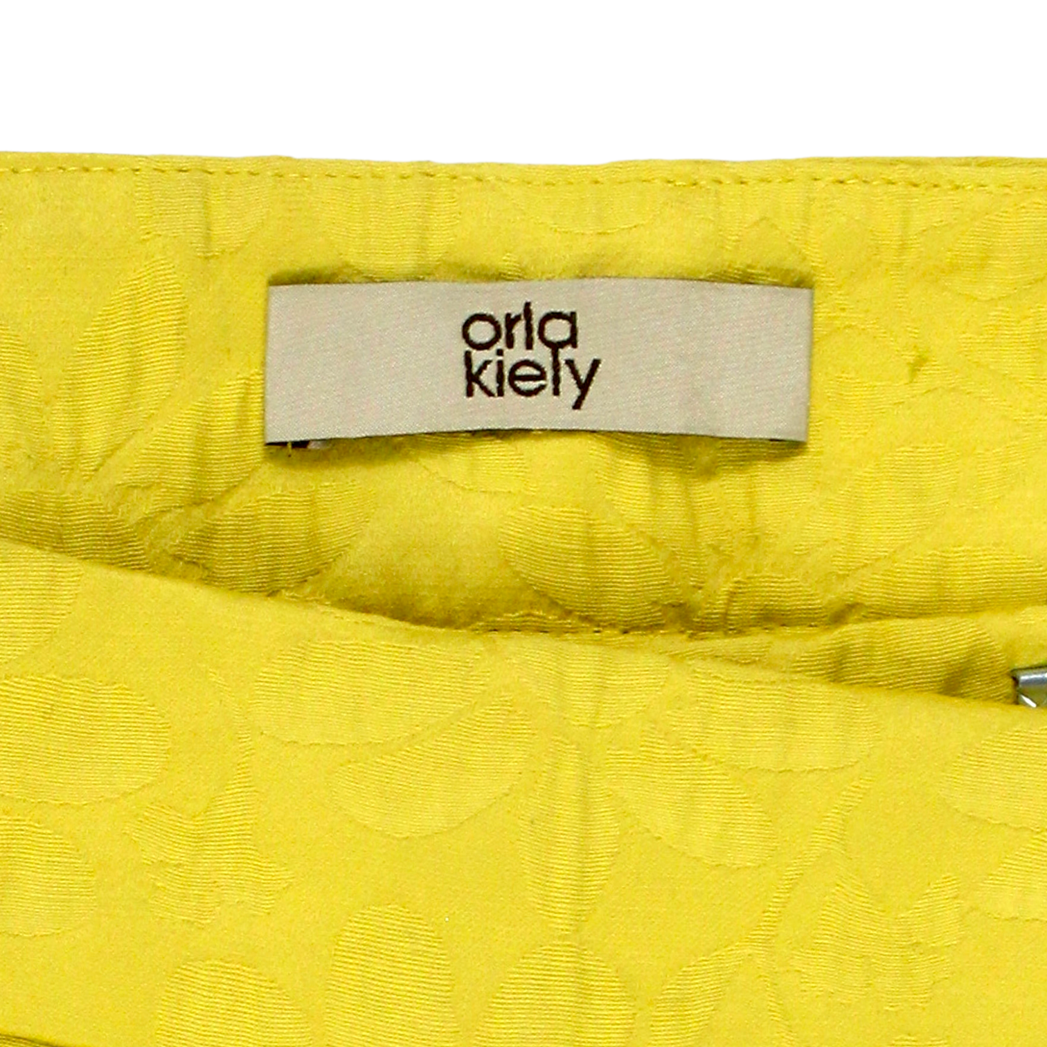 Orla Kiely Yellow Daisy Jacquard Trousers