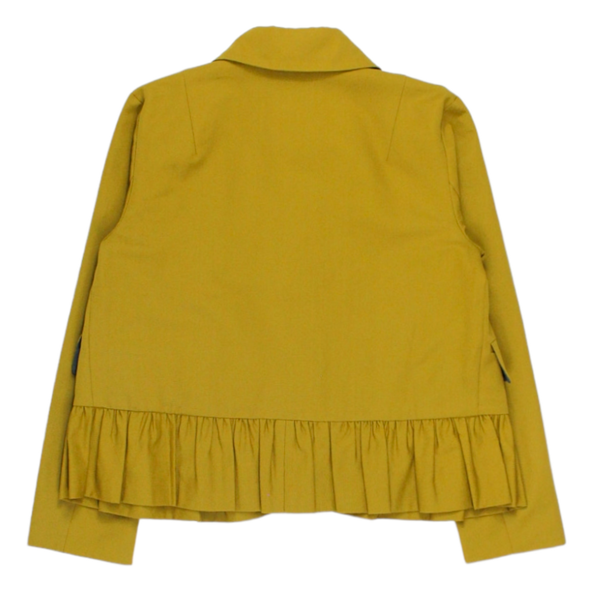 Orla Kiely Ochre Peplum Jacket