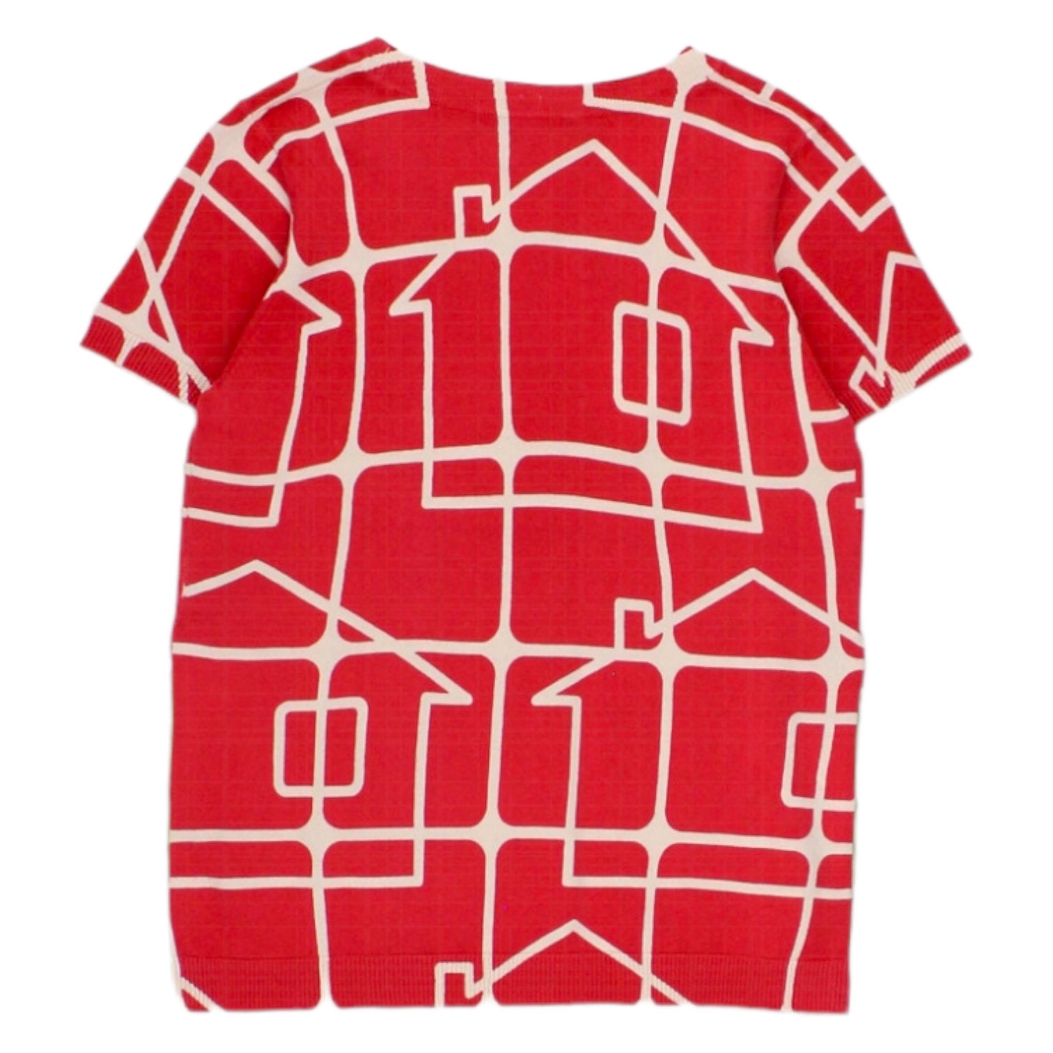 Orla Kiely Red House Knit Top