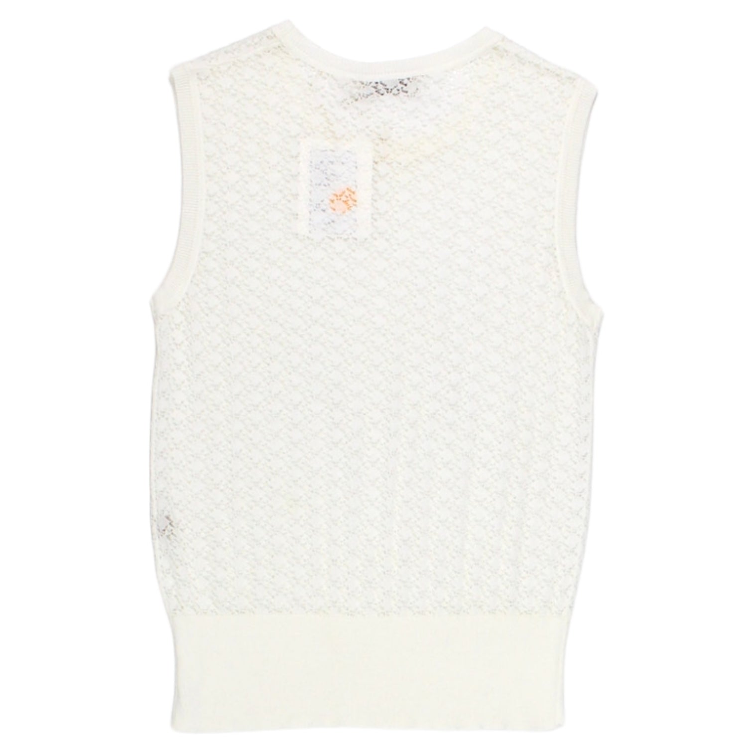 Orla Kiely Cream Pointelle Tank