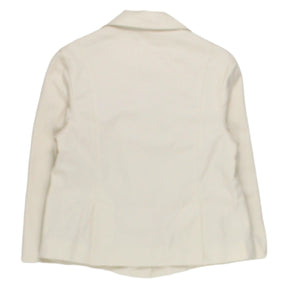 Orla Kiely Cream Cotton Blazer