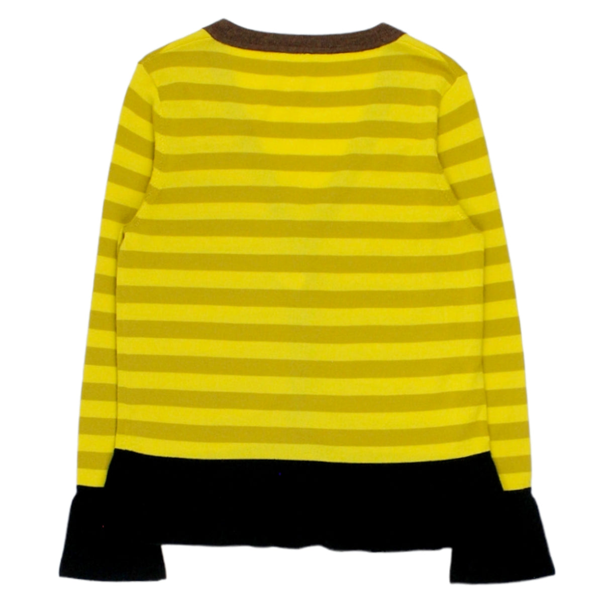 Orla Kiely Yellow Striped Cardigan