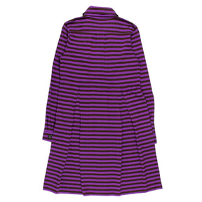 Orla Kiely Purple/Olive Stripe Jersey Dress