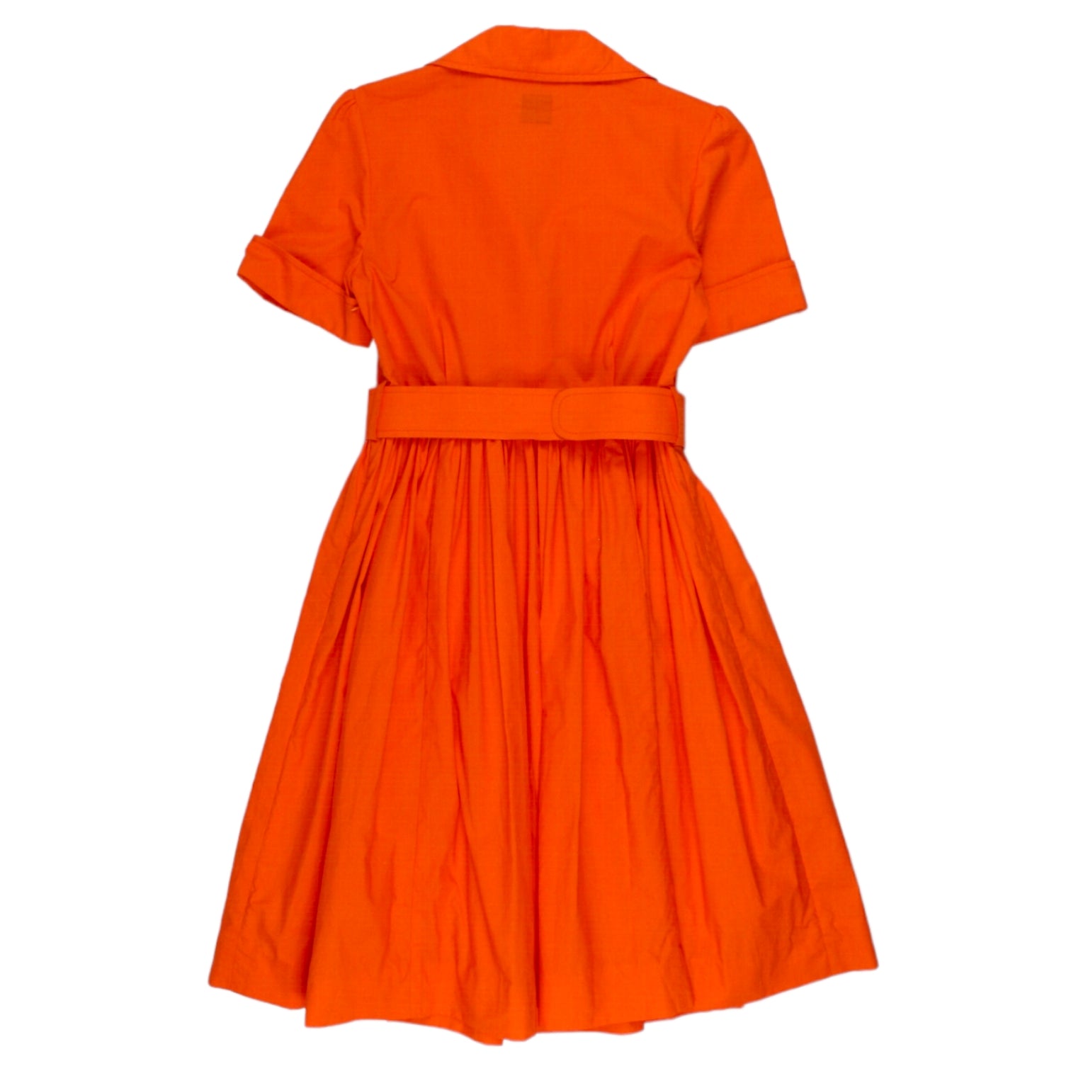 Orla Kiely Orange Belted Shirtdress