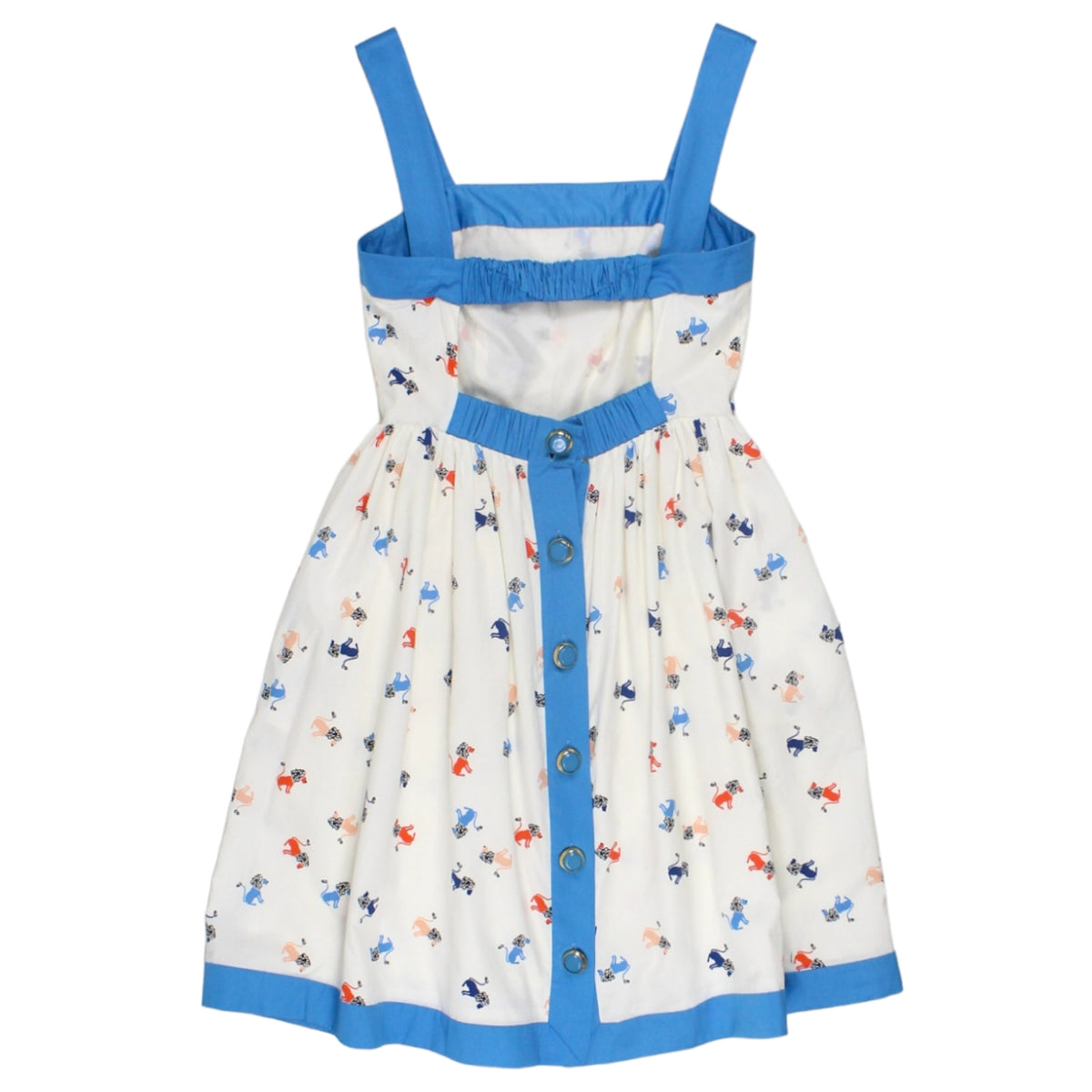 Orla Kiely White Poodle Print Sundress