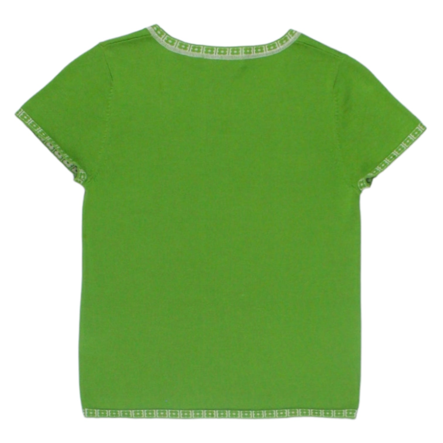 Orla Kiely Green Short Sleeve Top