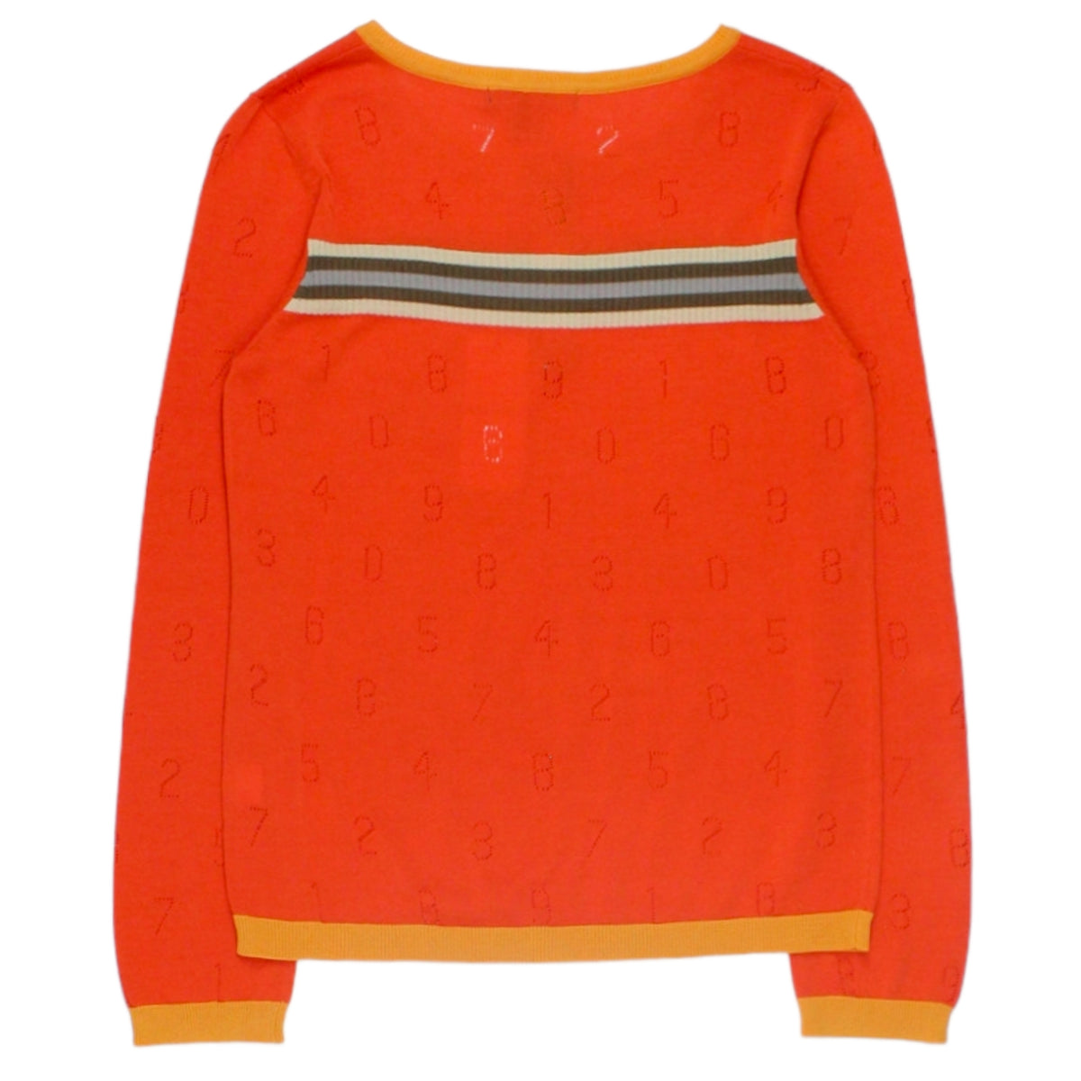 Orla Kiely Orange Number Knit Top