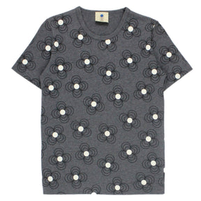Orla Kiely Grey Floral Dot T-Shirt