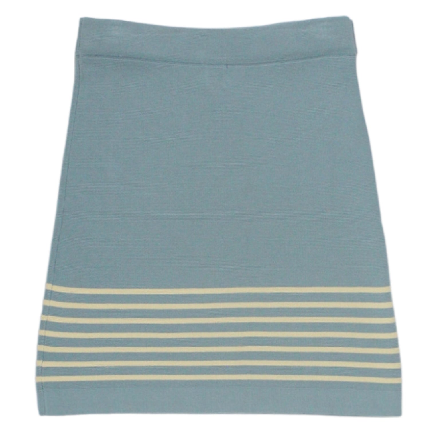 Orla Kiely Blue Knitted Mini Skirt