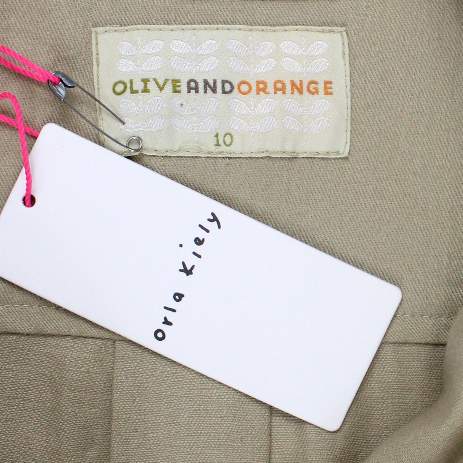Olive & Orange by Orla Kiely Shirt Dress