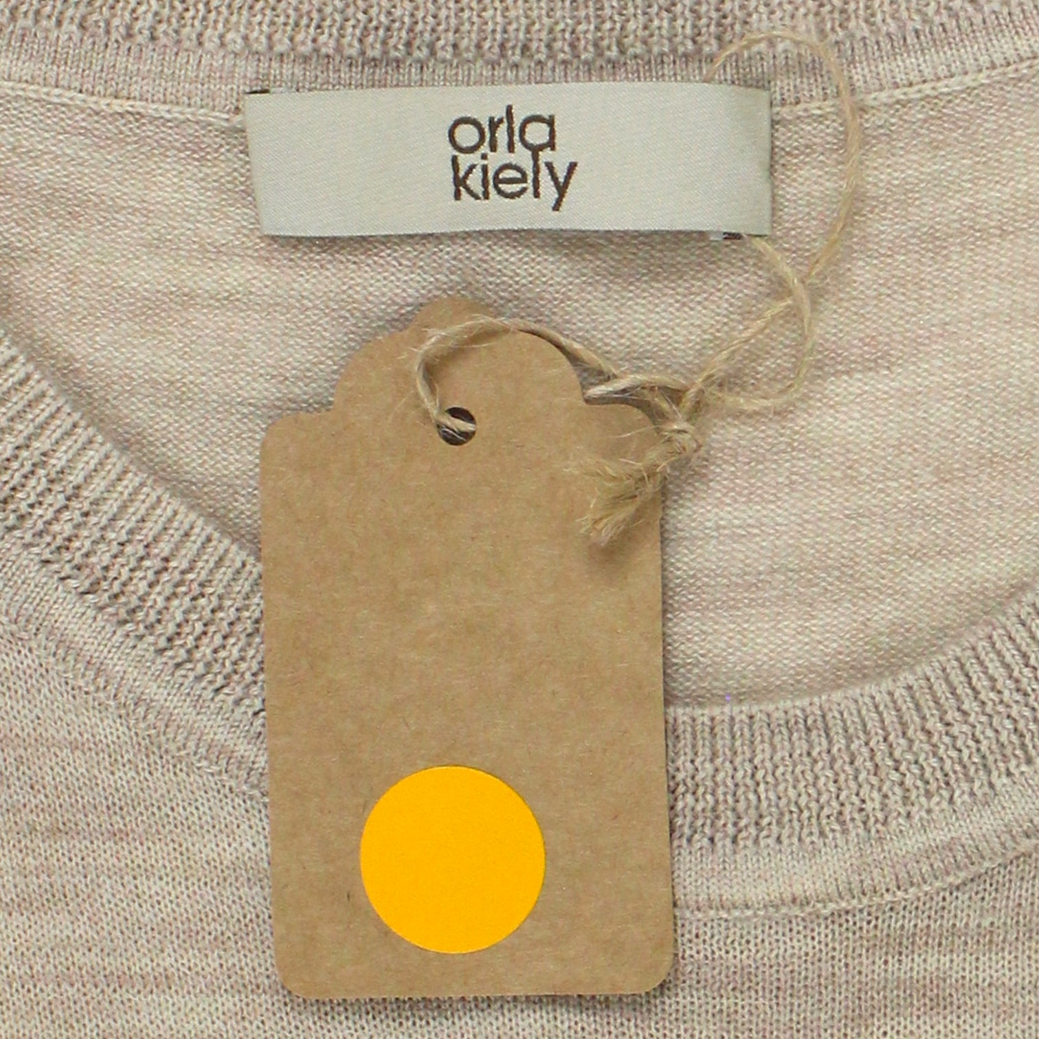 Orla Kiely Brown Beaded Lion Sweater