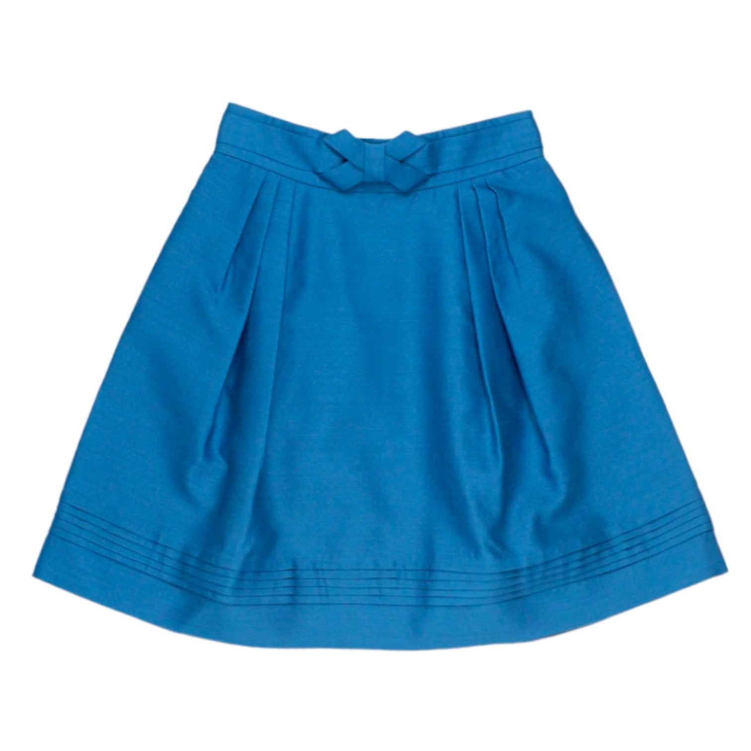 Orla Kiely Blue Organza Mini Skirt
