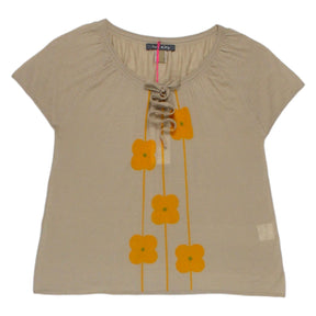 Orla Kiely Brown Flower Top