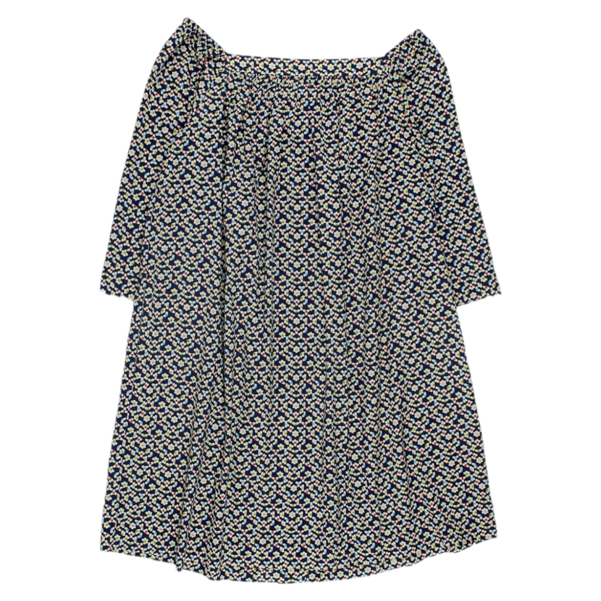 Orla Kiely Navy Floral Smock Dress