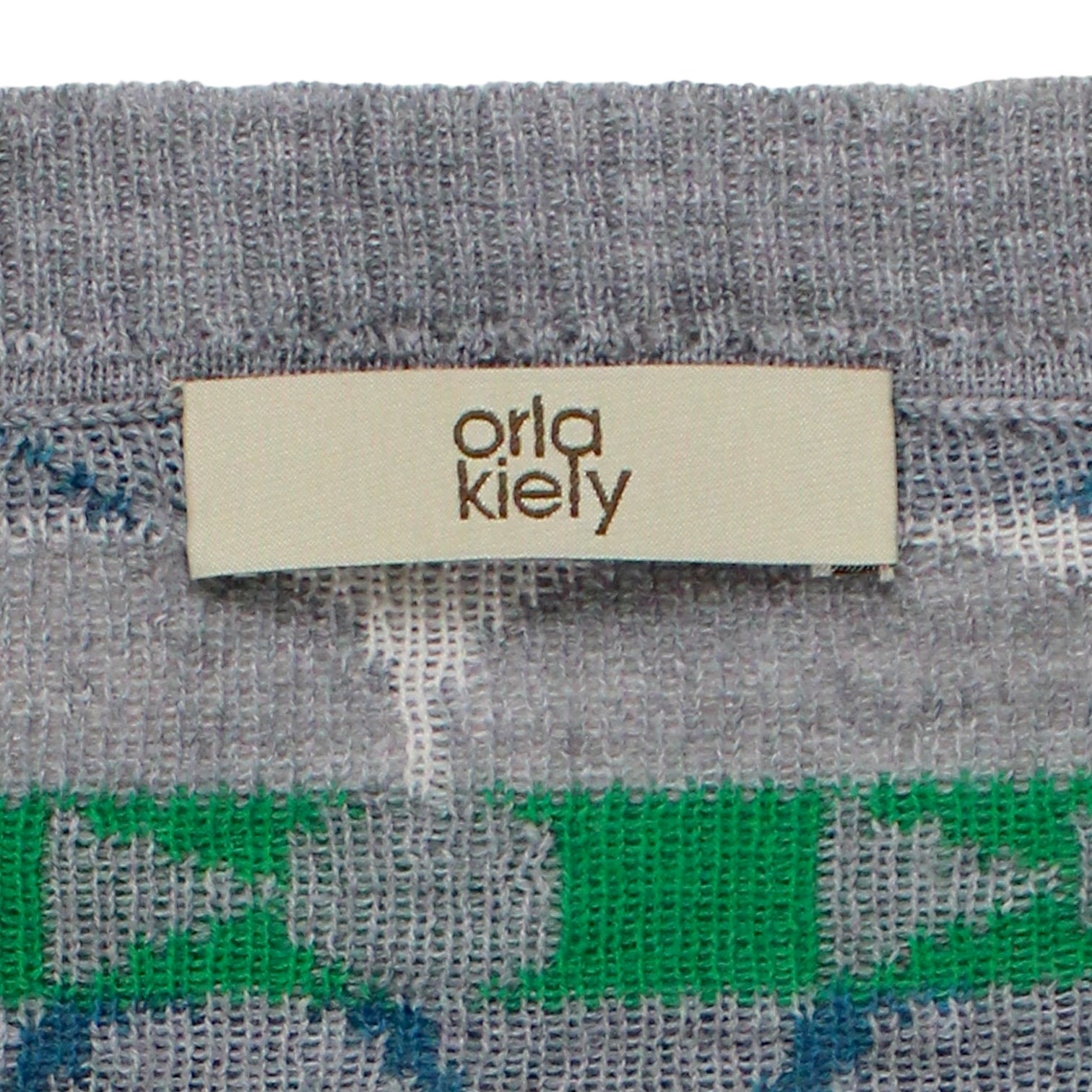 Orla Kiely Grey Shapes Cardigan