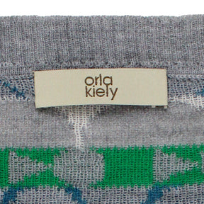 Orla Kiely Grey Shapes Cardigan