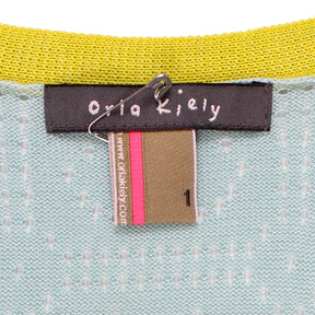 Orla Kiely Blue Pointelle Vest