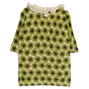 Orla Kiely Green Flower Print Sweater
