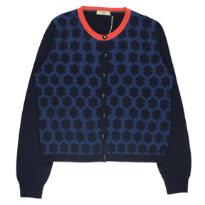 Orla Kiely Navy Floral Cardigan