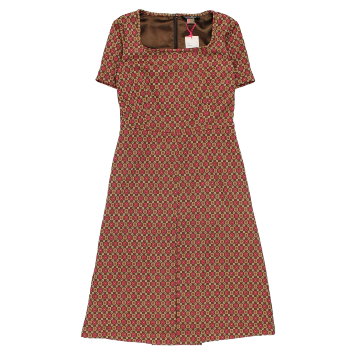 Orla Kiely Pink Floral Jacquard Dress