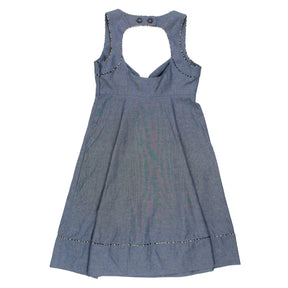 Olive & Orange Chambray Sundress