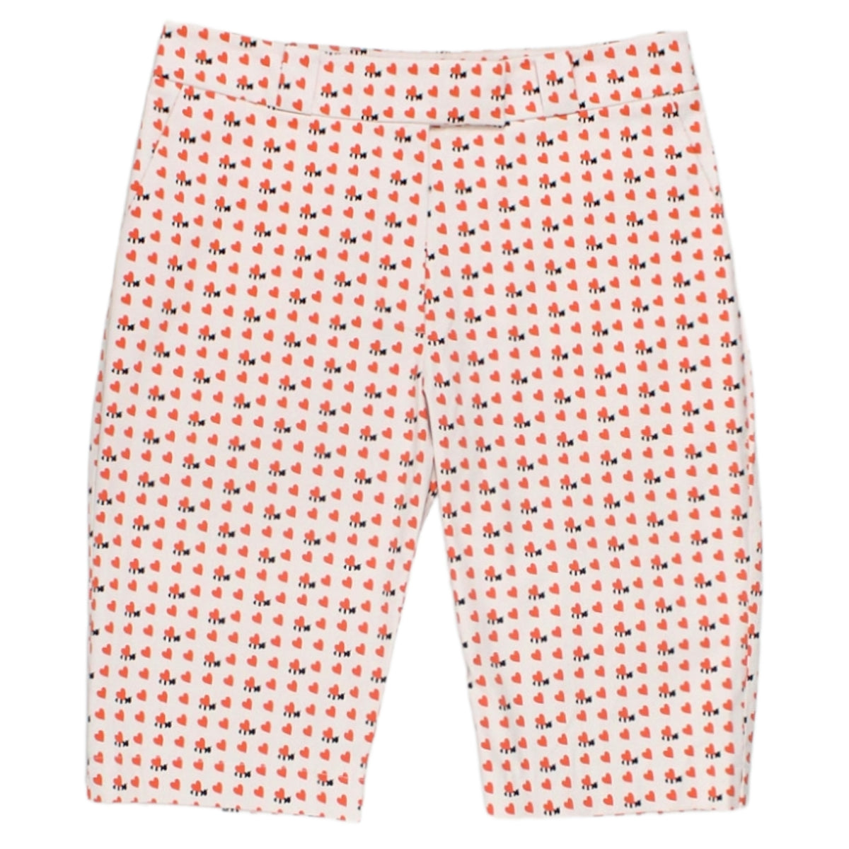 Orla Kiely Red Heart Bermuda Shorts