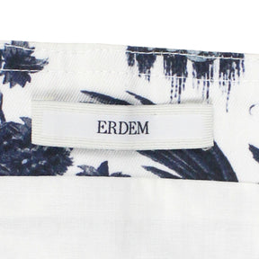 Erdem Blue/White Island Print Bralette