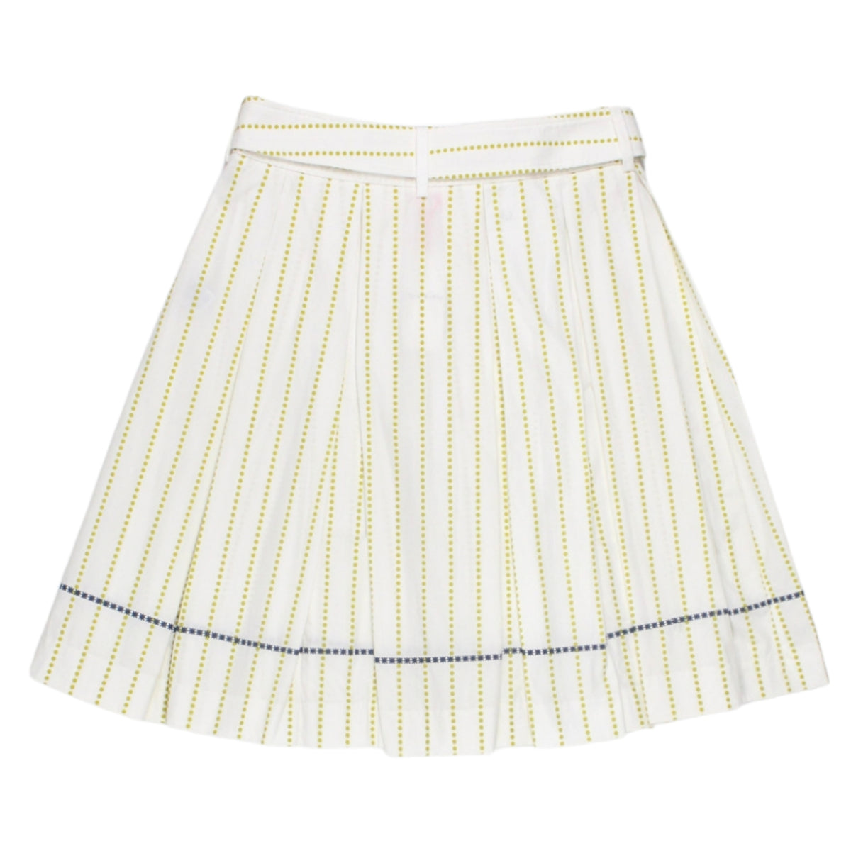 Orla Kiely White Dot/Stripe Skirt