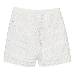 Orla Kiely White Broderie Anglais Shorts